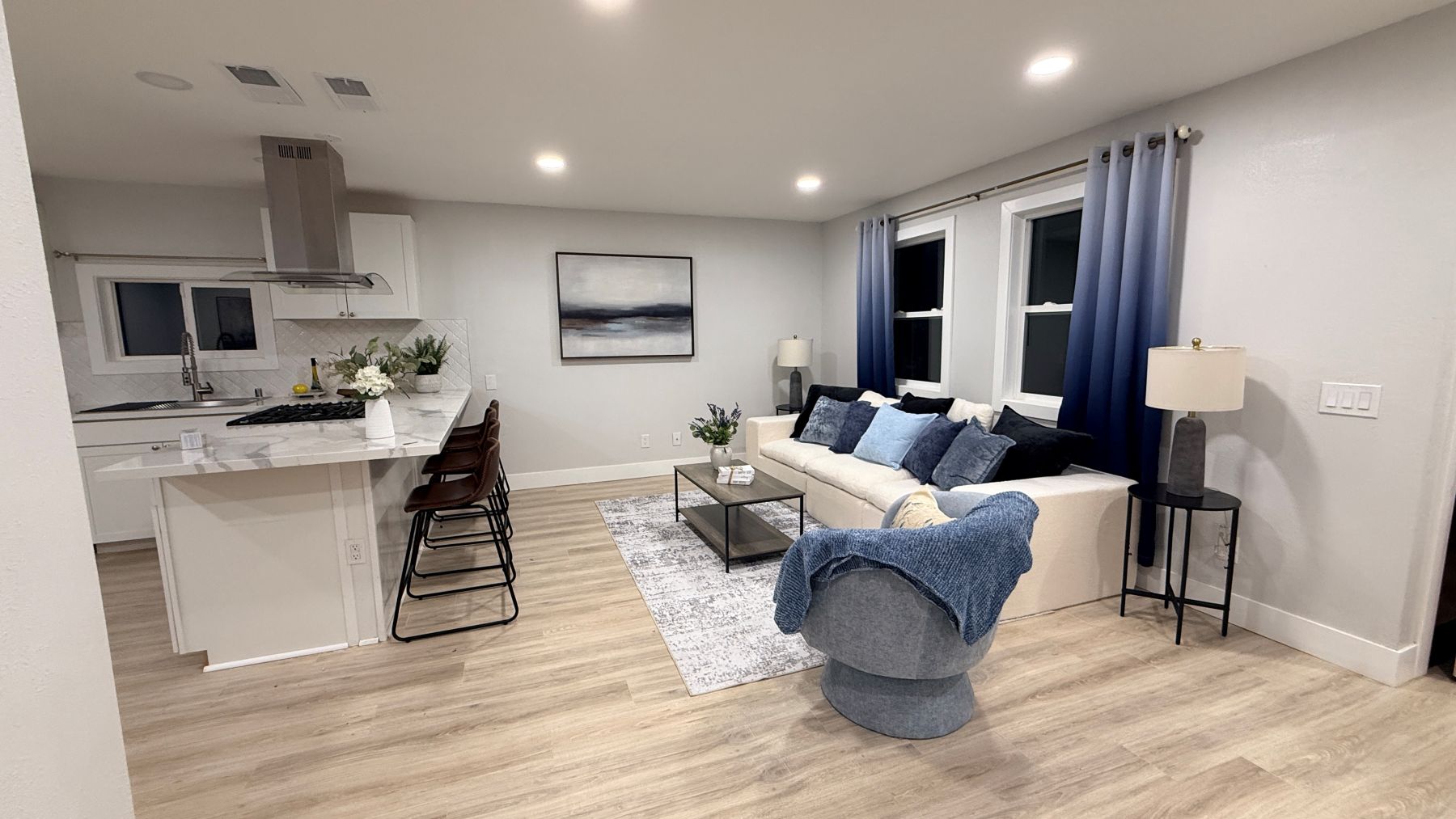Living Room - Citrus Heights Staged Living Room in Citrus Heights
